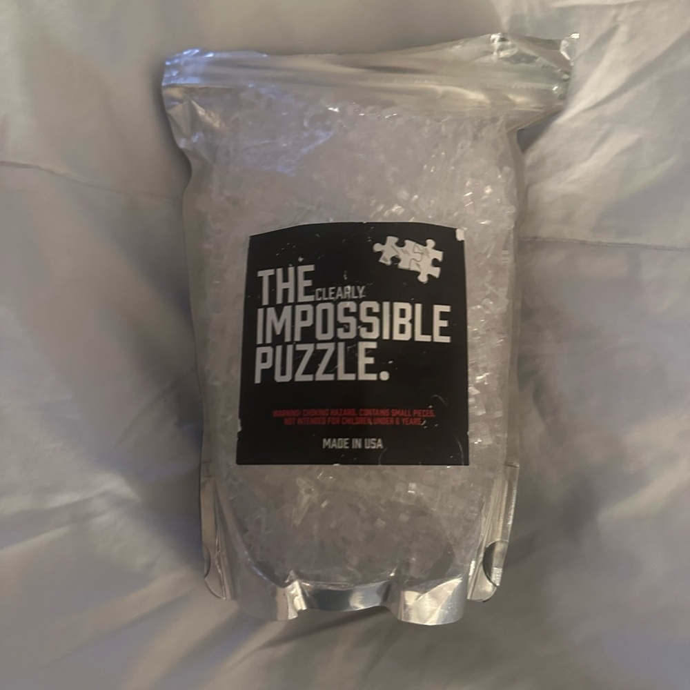 The Clearly Impossible Puzzle - Clear Piece Set